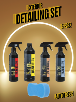 AutoFresh Exterior Detailing Set (5 stuks)